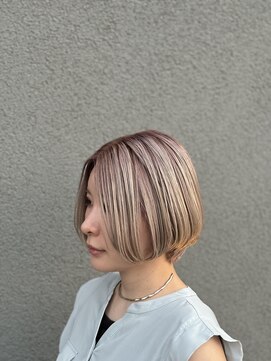 アーチヘアー(Arch hair) ハイトーンショートヘア