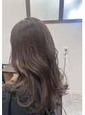 透明感×重めロング