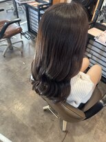 マロン(marron)&nbsp;ココアブラウン（ウェーブ巻き）