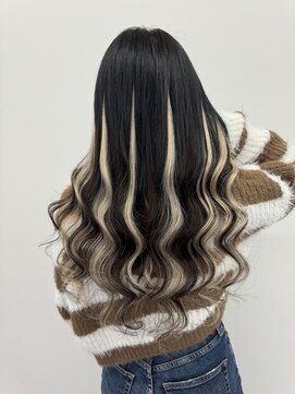 ロサ ファイブヘアー(Rosa..5Hair) 表面はガッツリ！ハイライトエクステ！