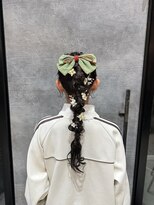 アールトゥーヘアー(art To Hair)&nbsp;成人式セット/網おろしセット/ポニーテール