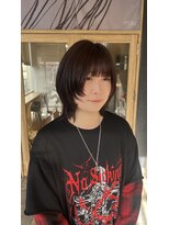 マウ(mau) wolf cut