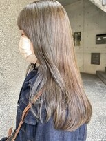 メゾンアクア 表参道(Maison ACQUA)&nbsp;◎ブリーチなしカラーメルティーカラーオリーブベージュ