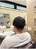 20代30代爽やかイケメンおしゃれツイストスパイラルパーマ
