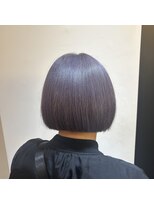 サロンドミルク 溝の口店(salon de MiLK)&nbsp;パープルグレーカラー