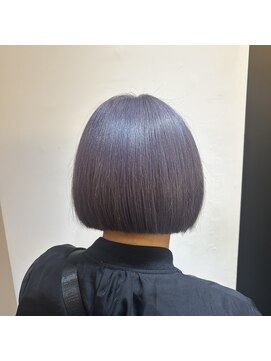 サロンドミルク 溝の口店(salon de MiLK) パープルグレーカラー