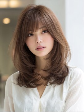 アルトリスト(Altruist Aging×HAIR&SPA) ☆イメチェンピンクベージュアンブレラカラー前髪クールショート