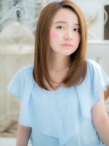 モッズヘア 上尾西口店(mod's hair)&nbsp;ハイライトカラーかきあげバングボブウルフc7上尾20代30代40代