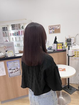 キセイ イオンモール新利府北館店(KISEI) 【髪質改善カラー】ピンクラベンダー