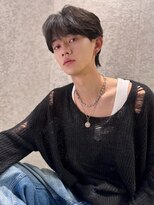 グロー オオミヤ アネックス 大宮(GLROW OMIYA ANNEX) ◆ センターパート大宮メンズ縮毛矯正ダウンパーマ