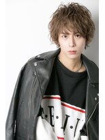 ヴェイン 渋谷(vain)&nbsp;渋谷美容室アップバングツイストスパイラルメンズカットk