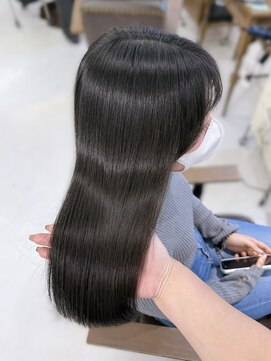 ハピネス 梅田茶屋町店(HAPPINESS) 韓国風/レイヤーカット/顔周り/顔まわり/髪質改善/ベージュ