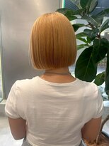 ガリカ 大名(Gallica) シルエットがおさまる切りっぱなしボブ