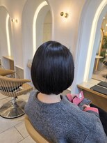 グリッター 泉中央店(GRITTERs)&nbsp;【ボブ】丸みと艶で綺麗にまとまる大人ボブ
