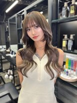 ラピス 名古屋本店(Lapis) 【オリーブグレージュ】エクステ50cm