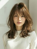 ルシードスタイル グローバルディー 稲毛店(LUCIDO STYLE GLOBAL.D)&nbsp;レイヤーセミディ20代30代40代レイヤーカット韓国ボブ顔周り稲毛