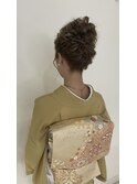ヘア着付け
