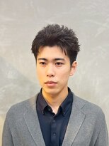 サームマン 人形町(SARM MAN)&nbsp;好印象を叶える爽やかアップバングショート