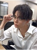 大人ルーズシャドウパーマ