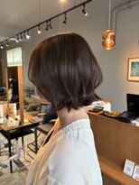 ヘアーループセラデザインワークス(Hair ruup Sela design works) 「那覇/新都心 」外ハネくびれボブ