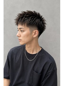 ラベルム バイ エーケー メンズ(La Belleme by AK for Men) 束感スパイキーショート