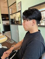 剪 ツーブロック