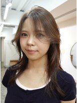 ノーヴィス 心斎橋(NOViiiCE)&nbsp;大人レイヤーカット/透明感ベージュ