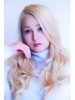 ヘアメイク アンテナ(hair make antenna) ハイトーンカラーにエッジをきかせて☆