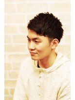 ヒロギンザ 五反田店(HIRO GINZA)&nbsp;ツーブロックとアップバングのメリハリヘア【五反田】