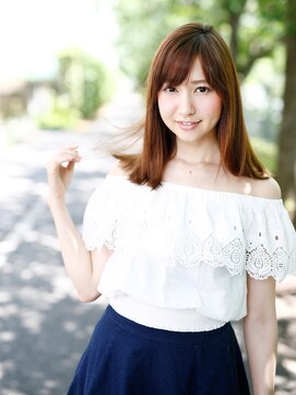 ヘアークリアー 春日部 大人可愛い王道ナチュラルセミディ/髪質改善トリートメント