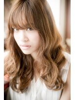 オハナ(ohana)&nbsp;【ohana/表参道】くせ毛風大人かわいいグレージュワイドバング