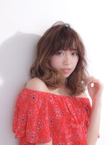 ムーン(moon) 大人かわいい☆ふんわりミディアムボブ