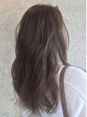 シースルーカラー × セミロング
