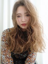 アルバム 銀座(ALBUM GINZA) ニュアンスウェーブロング_インナーカラースパイラル_35764