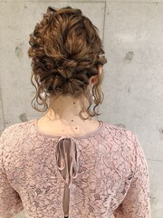 パーティーヘアセット【５】