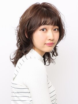 ピークアブー アヴェダ アトレ恵比寿(PEEK-A-BOO AVEDA) マッシュウルフミディ　恵比寿　山浦