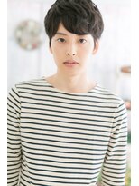 ミック ヘアアンドメイク アップ 駒込店(miq Hair&Make up) マットな質感◎サイドパートのマッシュショート