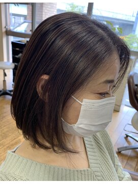 ベルベットヘア 千早店(Velvet hair) 透明感ナチュラルハイライト 【福岡 聖容】