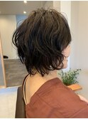 ミディアムパーマ◇ふんわり上品スタイル