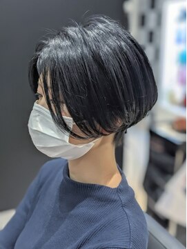 ジエクト 本店(The Ect) ハンサムショート×クールビューティー×ダークカラー