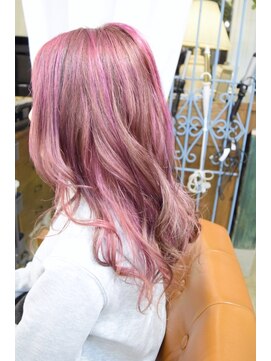 ヘアサロン テラス(Hair salon TERRACE.) ★★ハイピンク★★