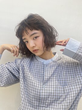 バズ(BUZZ) くせ毛風パーマ時短スタイリング!