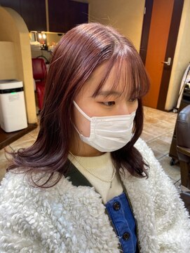 ジェイポイント ヘア クリニカ(J:POINT Hair CLINICA) lavender pink