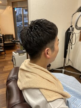 バーバー ヤングケン(BARBER YOUNGKEN) ツーブロック ユルパンスタイル