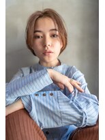 ケアリー 武蔵小杉(Carelly)&nbsp;大人かわいい前髪セシルカットココアブラウンフリンジウェーブ