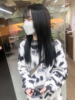 ディア(.eer)&nbsp;【.eer/ディア】シールエクステ/黒髪ロング/ブルーブラック