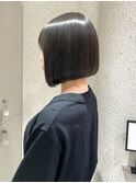 地毛風ストレート/ボブ