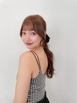 ノイ(noi)&nbsp;前髪 前髪カット 艶カラー 顔まわりカット 渋谷 髪質改善