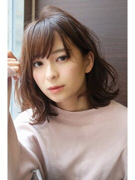 アフロディーテ ギンザ 秋葉原店(APHRODITE GINZA) 外ハネボブ/グラデーションカラー/ペールベージュ/秋葉原