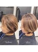 『髪質改善』ストレートエステ（縮毛矯正）（リタッチ可）
